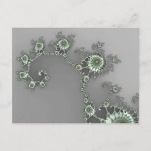 Alienígena gris - Postal fractal