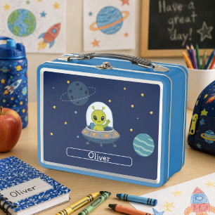 Alienígena Ovni Espacio Personalizado Niños Lindos