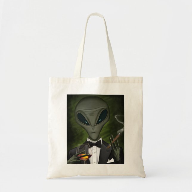 Alienígenas tienen bolsa de clase (Frente)
