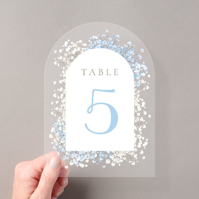 Aliento de bebé blanco número de mesa azul (Insitu (portátil))