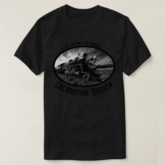 aliento de locomotora Camiseta esencial (Diseño del anverso)