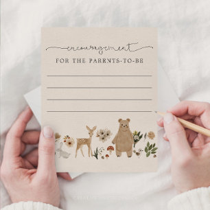 Aliento para los padres - Tarjetas Baby Shower