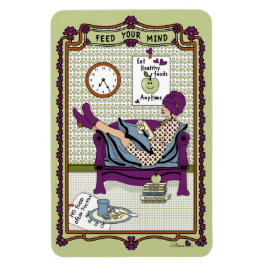 Alimenta tu imán de refrigerador Mind_A_4x6