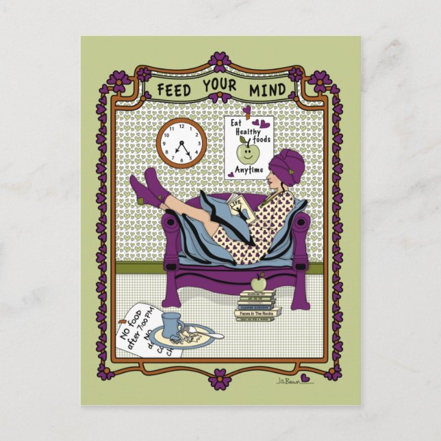 ALIMENTA TU TARJETA POSTAL MIND_A_ (Anverso)