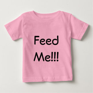 ¡¡¡Alimentadme!!! Camisa infantil