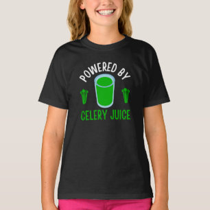 Alimentado Por Camiseta De Jugo De Celera