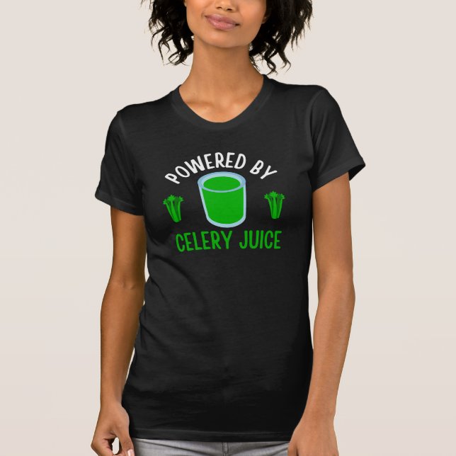 Alimentado Por Camiseta De Jugo De Celera (Anverso)