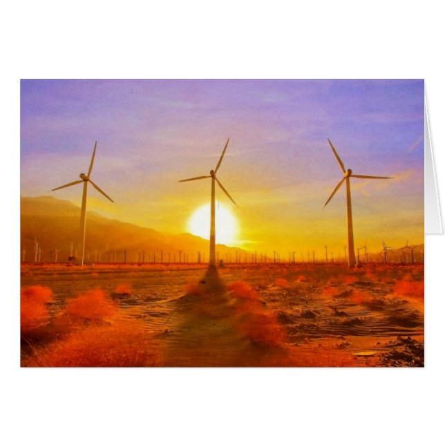 Alimentado por el viento (Anverso (Horizontal))