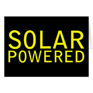alimentado por energía solar