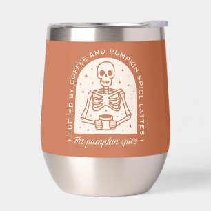 Alimentado por latas de café y de calabaza
