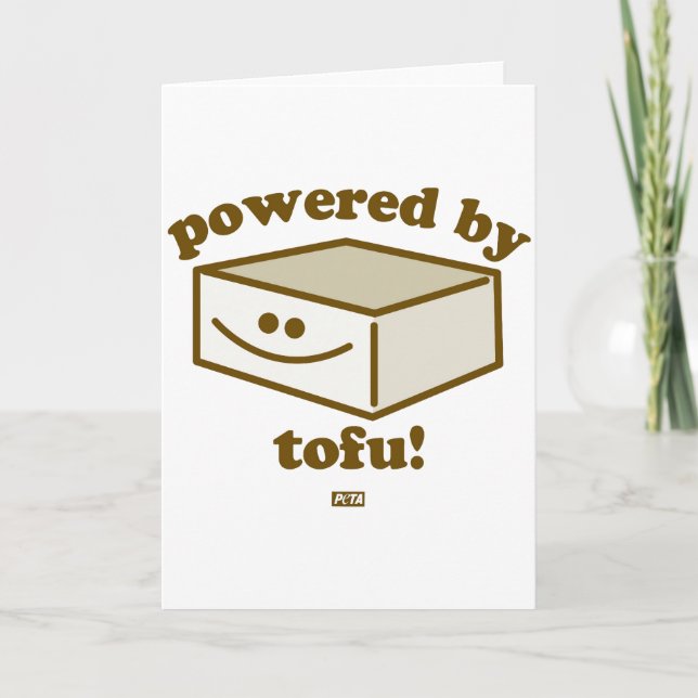 Alimentado por una tarjeta de tofu (Anverso)