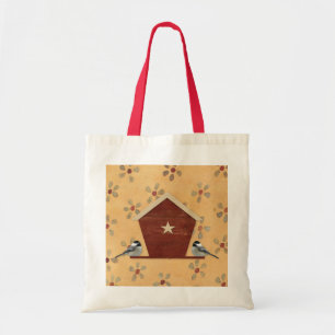 Alimentador Primitivo De Aves Con Bolsa De Tote De