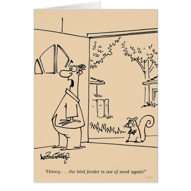 Alimentador vacío del pájaro (Frente)