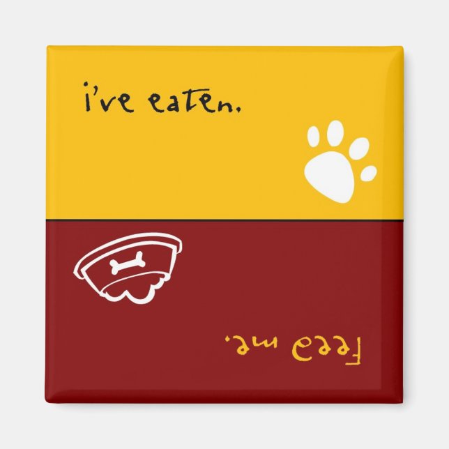 Alimentarme imán (Frente)