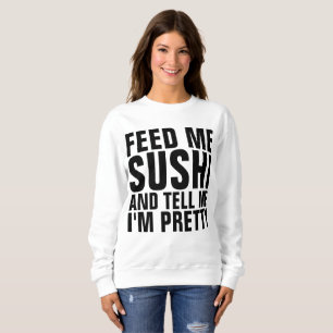 ALIMENTARME SUSHI Y DÍGANME QUE SOY camisetas BONI