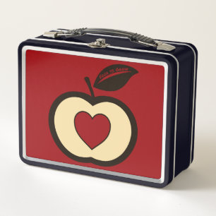 Alimento con logo de Apple negro + corazón rojo pa