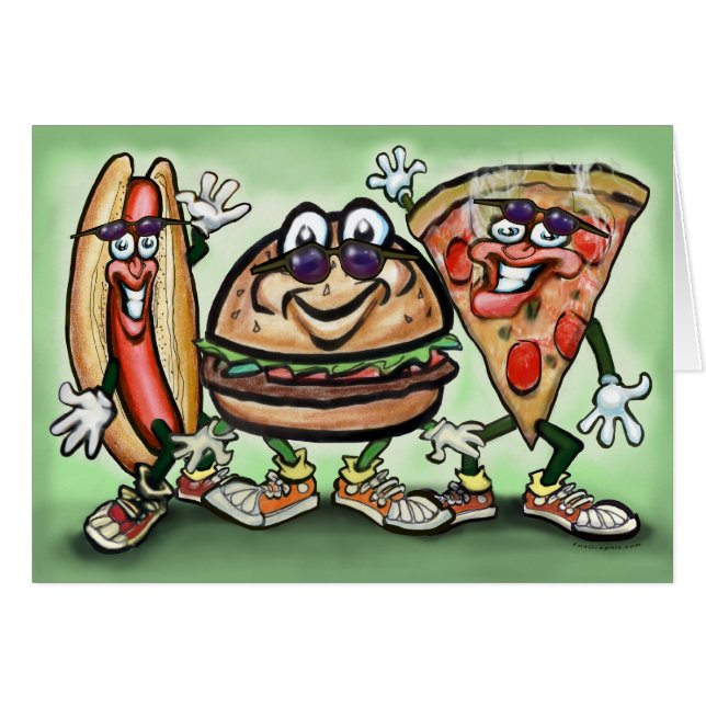 Alimentos para fiestas (Anverso (Horizontal))