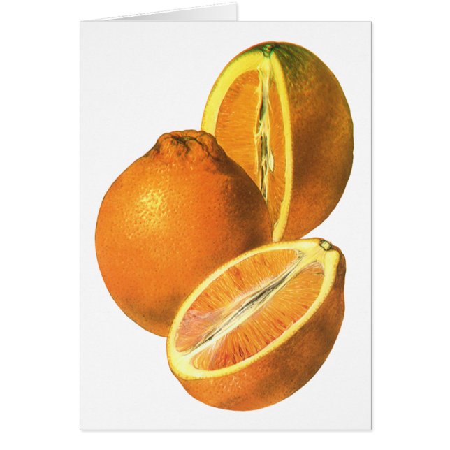 Alimentos para la cosecha, Naranjas recién sanos o (Frente)