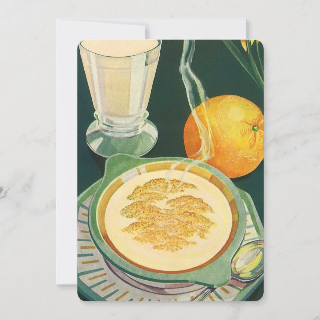 Alimentos para la salud vintage, bebidas, desayuno (Anverso)