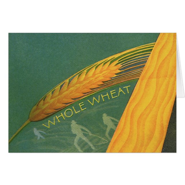 Alimentos Saludables Antiguos, Pan de Trigo Integr (Anverso (Horizontal))