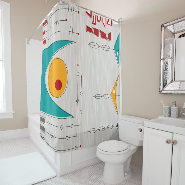 Alineación de la cortina de ducha planetaria (In situ)