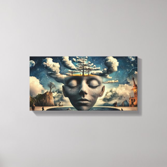 Alineación de taladro de agua Imprimir lienzo esti (Anverso)