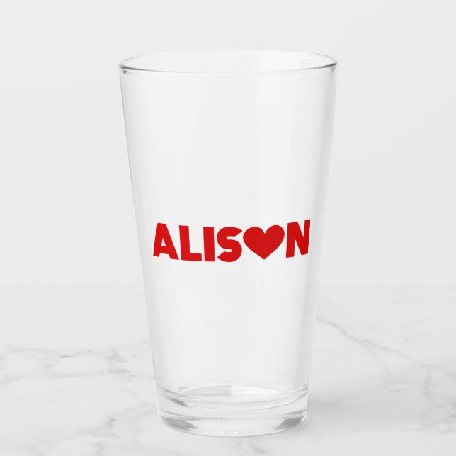 Alison Love (Anverso)