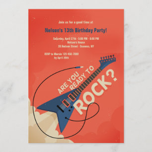 Aliste para oscilar la invitación