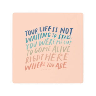 Alive Here - Inspiradora cita de arte