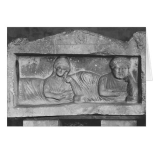 Alivio funerario de un par, del Palmyra, Siria