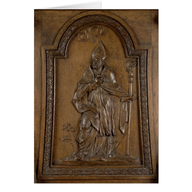 Alivio que representa al obispo del St. Medard (Frente)