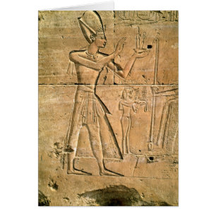 Alivio que representa Tuthmosis III que hace