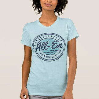 All-En Beach Retreat camiseta femenina