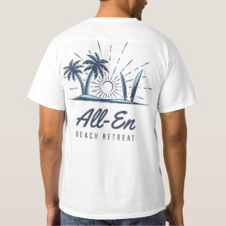 All-En Beach Retreat camiseta masculina