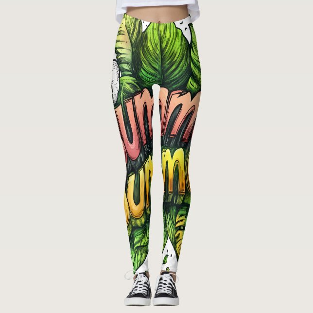 All-Over Print Leggings (Anverso)