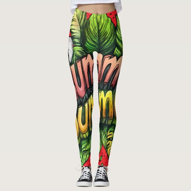 All-Over Print Leggings (Anverso)