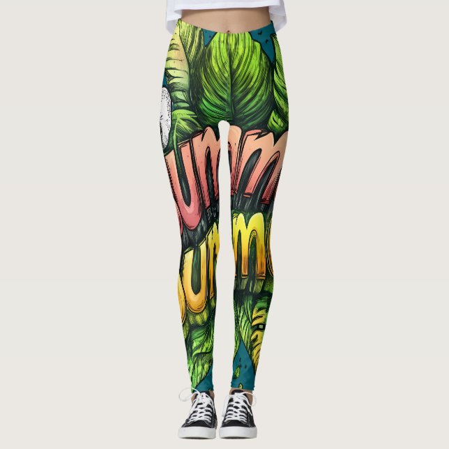 All-Over Print Leggings (Anverso)