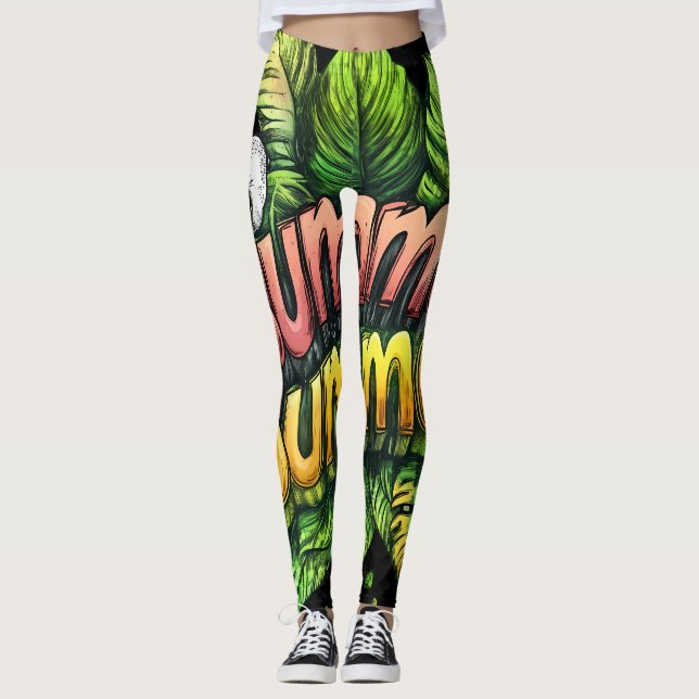 All-Over Print Leggings (Anverso)