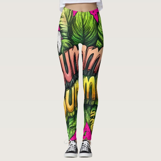 All-Over Print Leggings (Anverso)