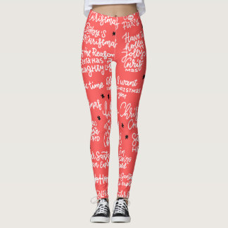 All Over Printed Christmas Leggings
