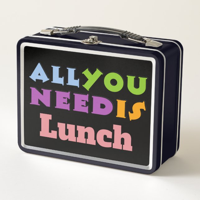All You Need Is Lunch Lunch Box (Anverso)
