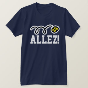 ¡Allez! Camiseta de tenis con french diciendo en 