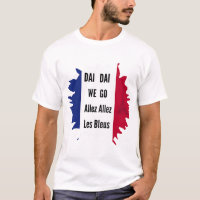 Allez Les Bleus Orgullo Francés Jersey de Fútbol 2