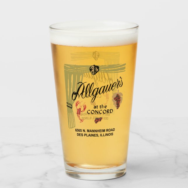 Allgauer está en el Concord, Des Plaines, IL (Anverso (lleno))