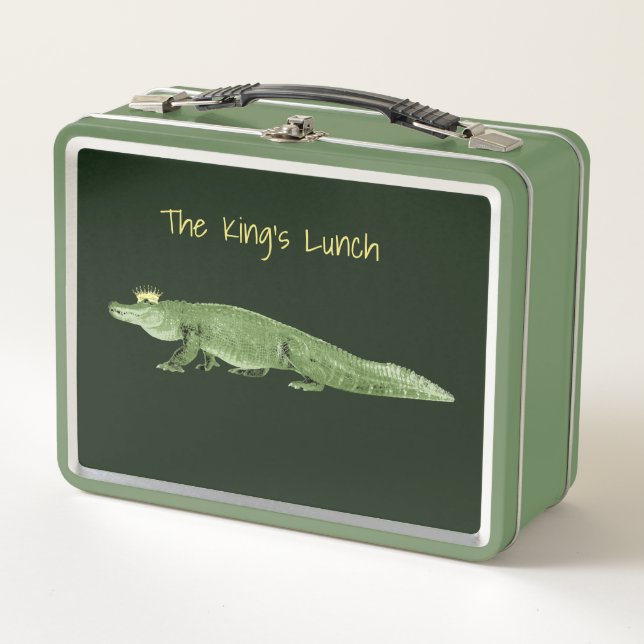 Alligator King Lunch Box (Anverso)