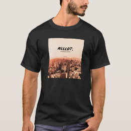 "Alllot" camiseta con horizonte!