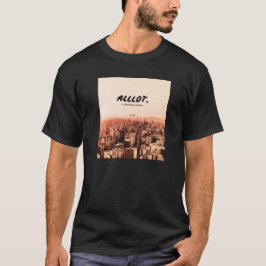 "Alllot" camiseta con horizonte!
