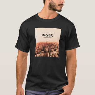 "Alllot" camiseta con horizonte!
