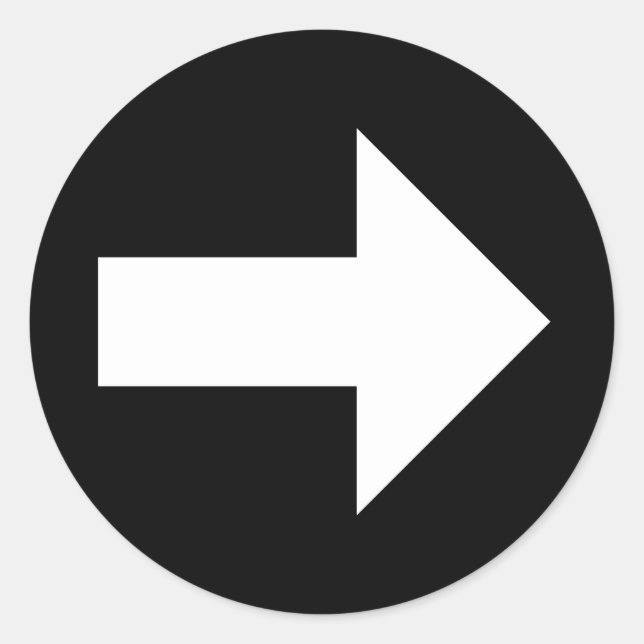 Ally Arrow Pegatinas (3in). 6 ter.) (Anverso)