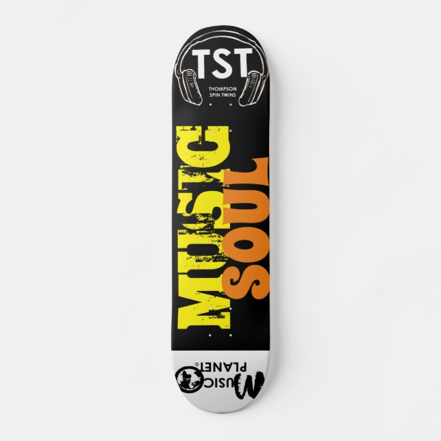 ALMA DE MÚSICA / TST Skateboard (Anverso)